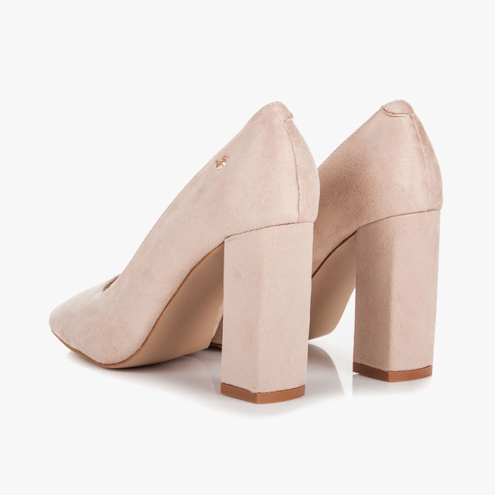 Lizoleor Slip On Block Heels Women Pointed Toe – Image 2