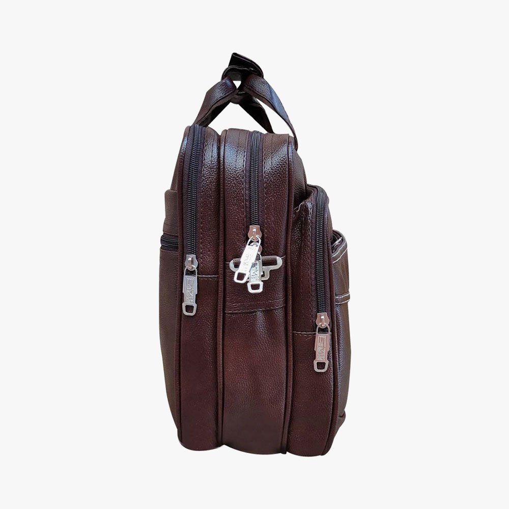 Loggin Synthetic Leather Laptop Executive Bag – Image 9