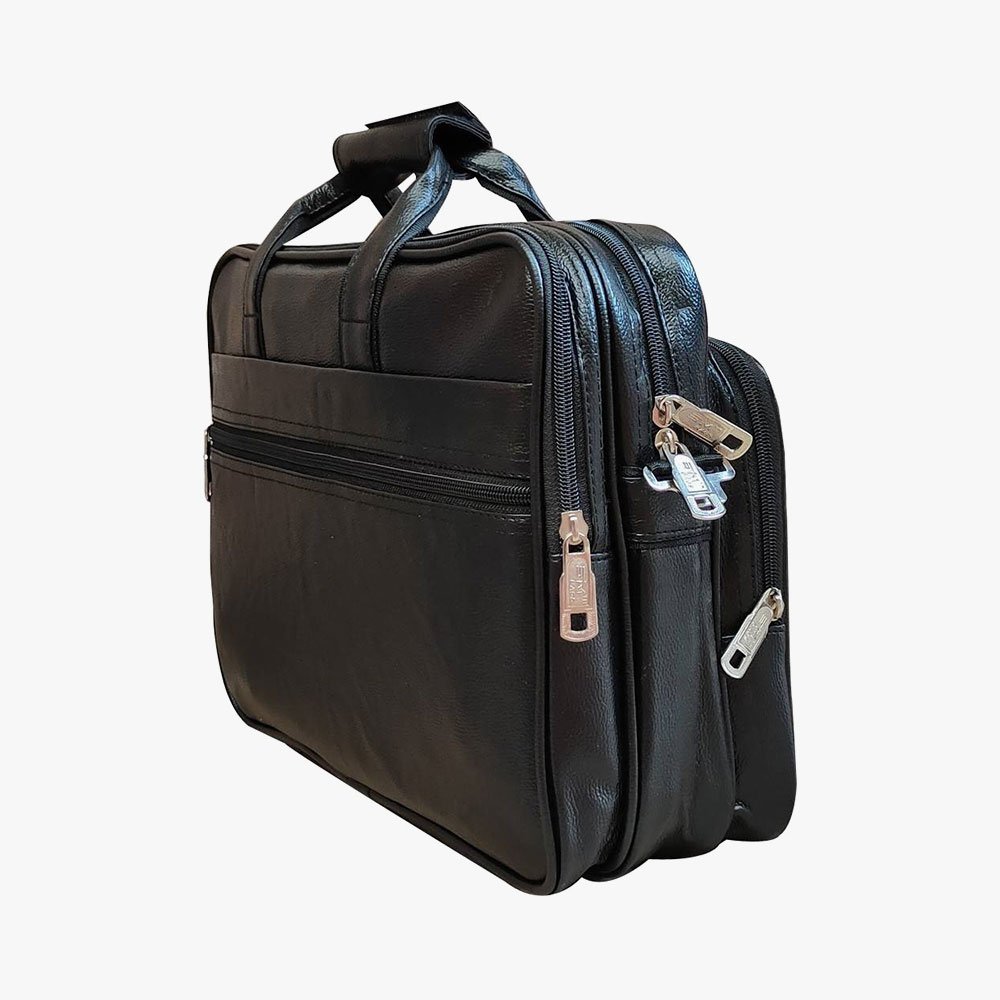Loggin Synthetic Leather Laptop Executive Bag – Image 14